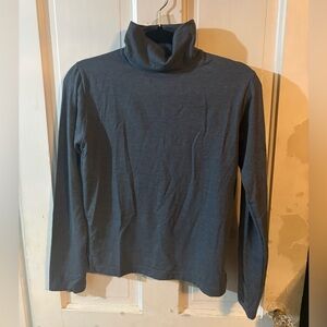 Joan Vass Charcoal Knit Top Size 1